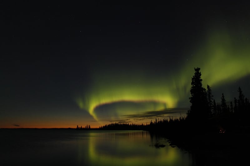Aurora Borealis Wedding